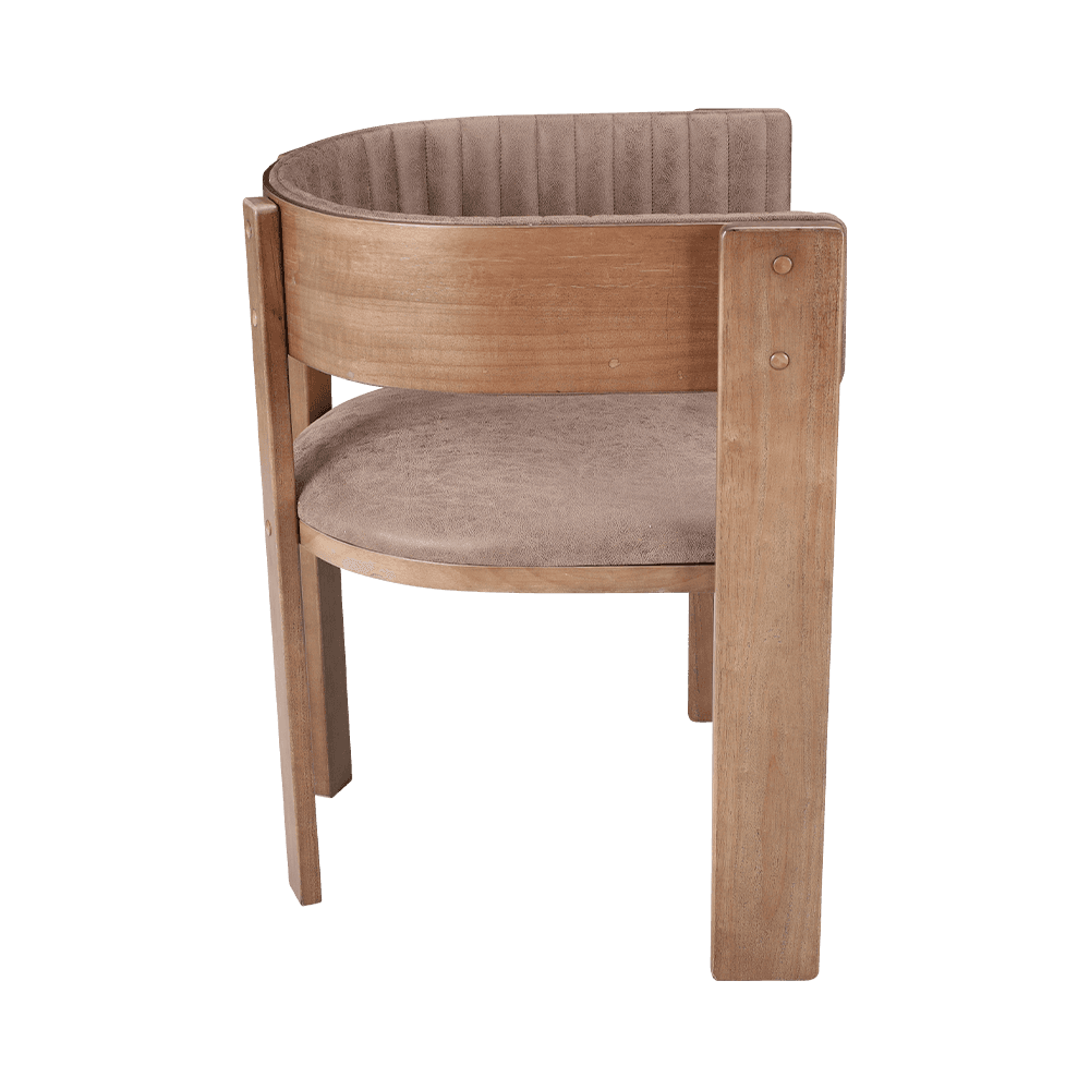 Polstret vintage massivtre spisesteder