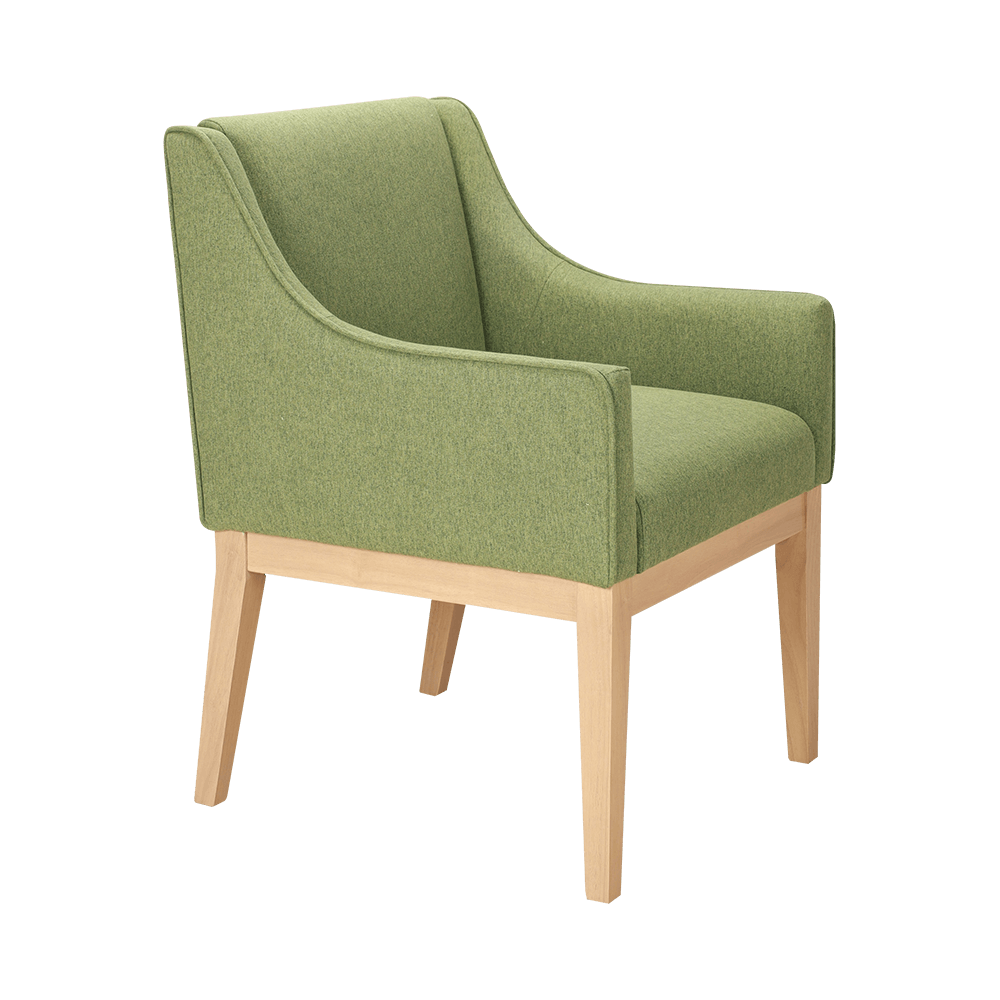 SOLIST WOOD spisestol med armlener