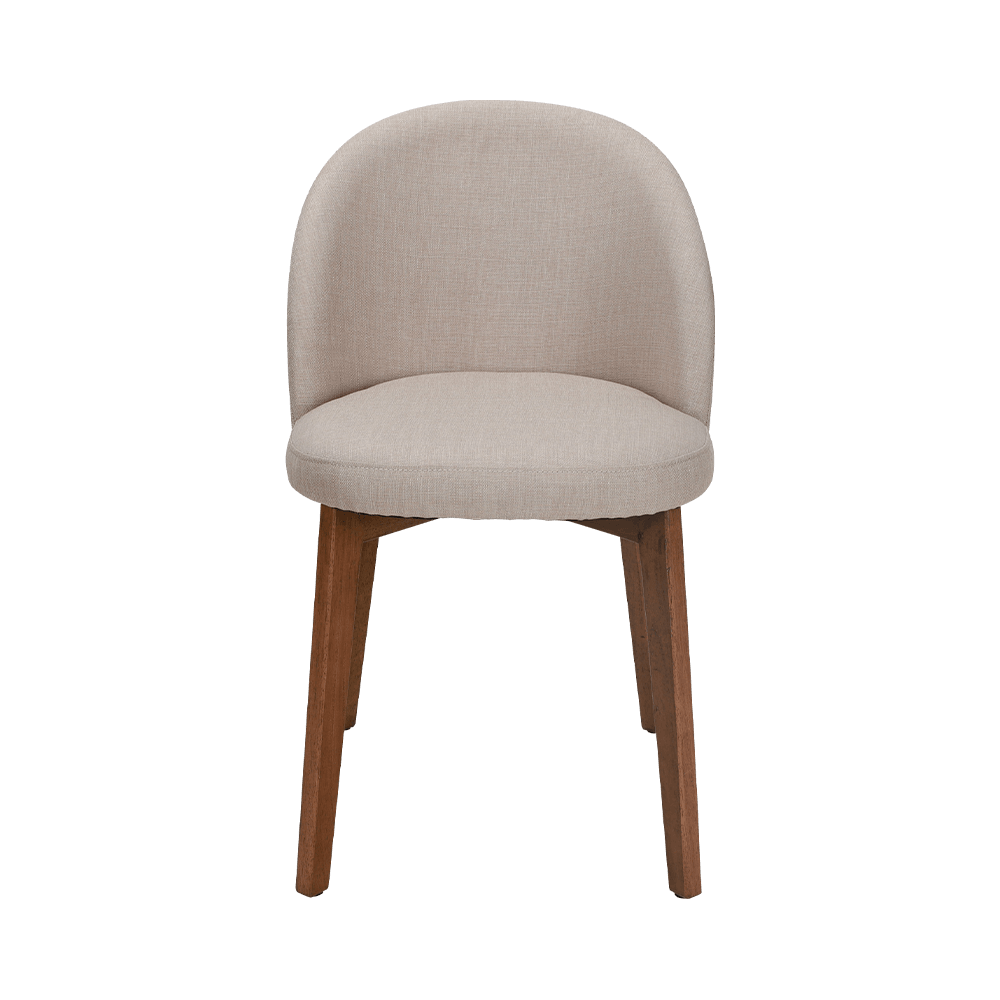 Armless massivtre spisestol