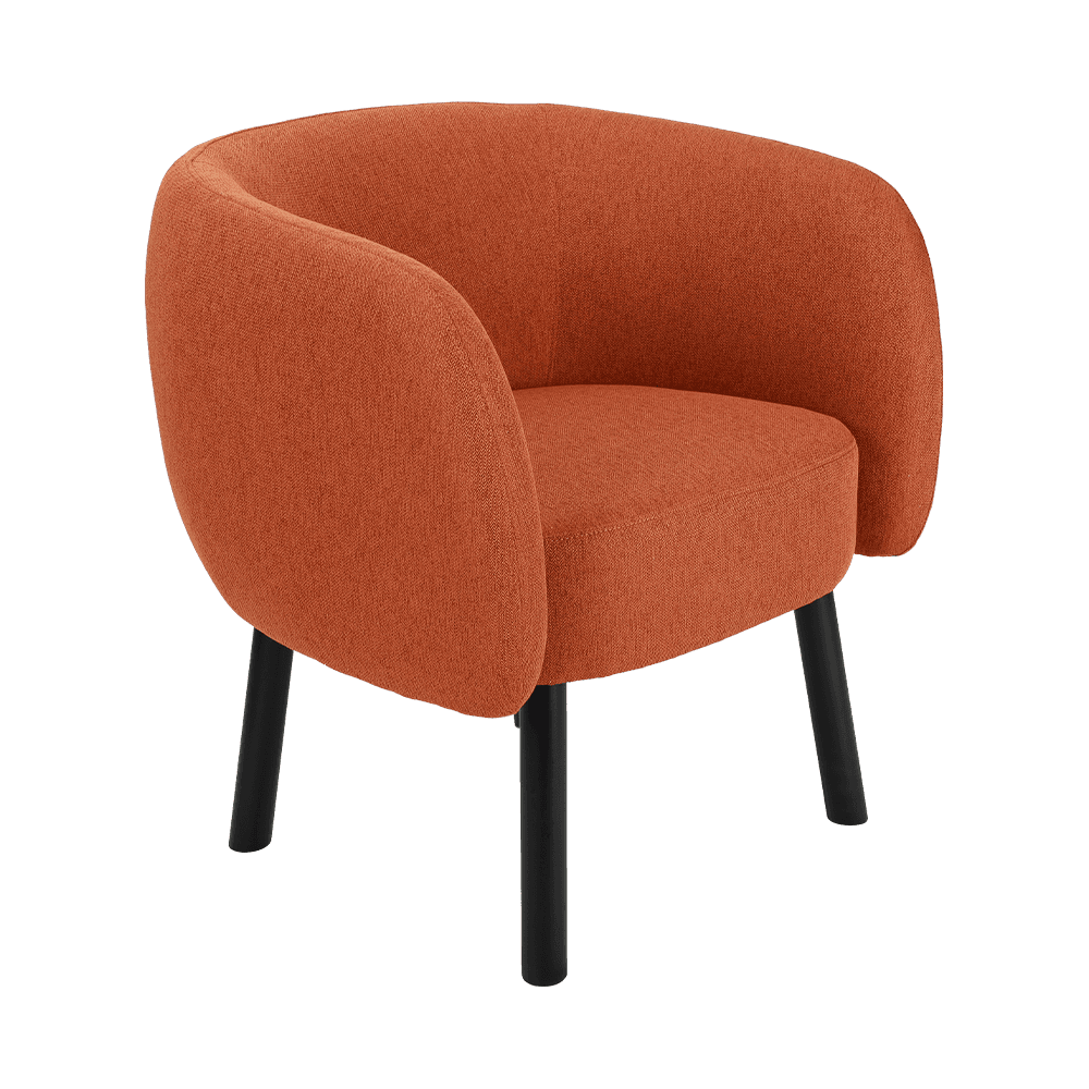 Stoff med massivtre spisesteder