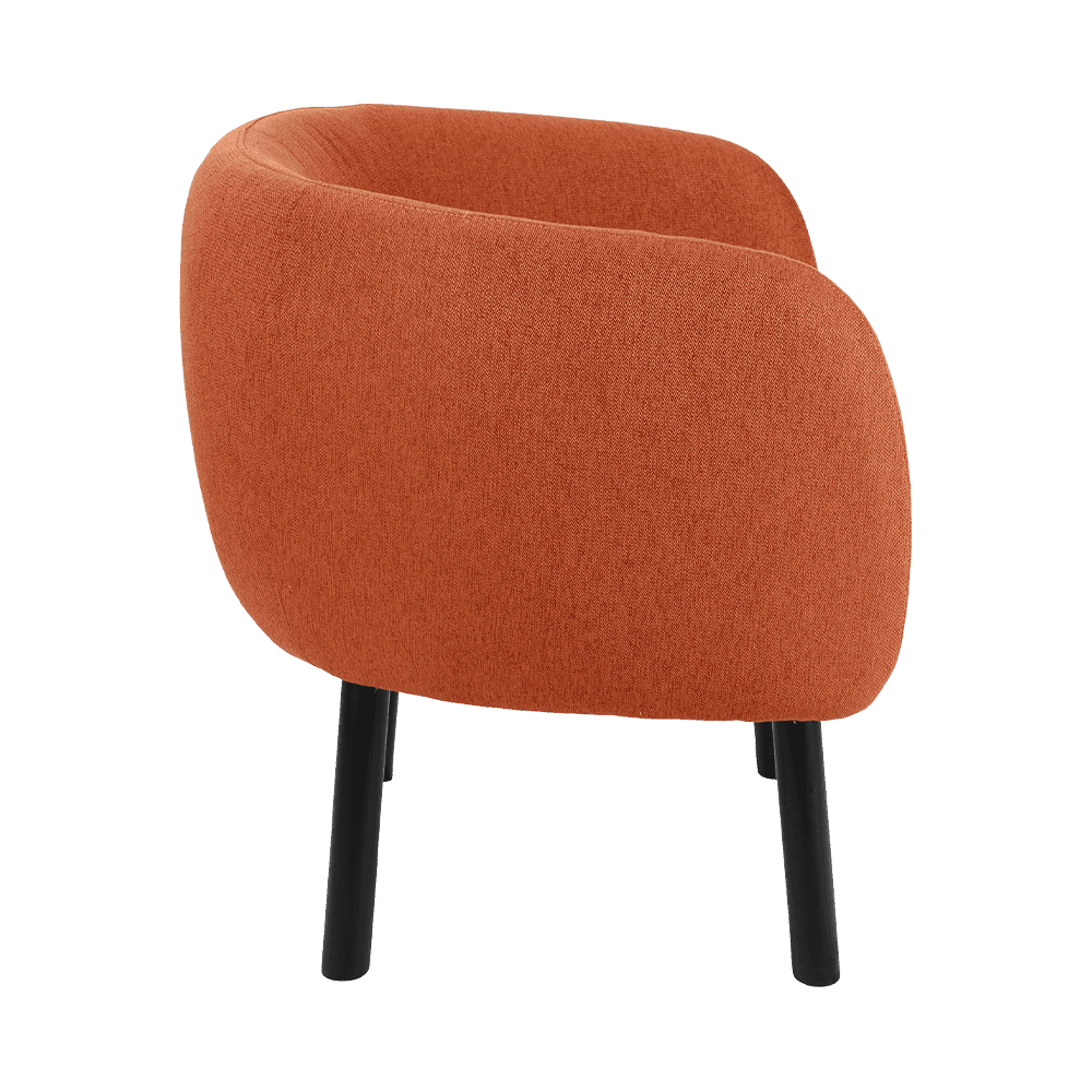 Stoff med massivtre spisesteder