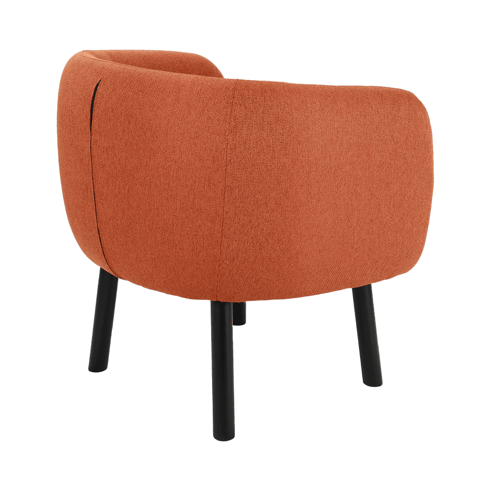 Stoff med massivtre spisesteder